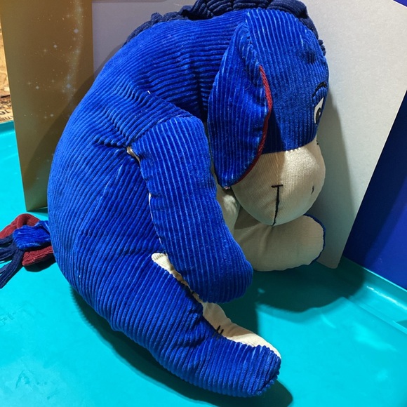 Vintage Disney Store Corduroy Eeyore Plush - Picture 5 of 7
